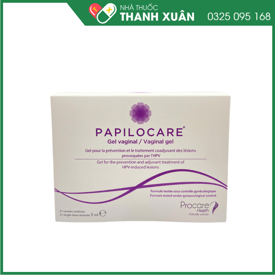 Gel đặt âm đạo Papilocare - Giải pháp trong hỗ trợ đào thải HPV